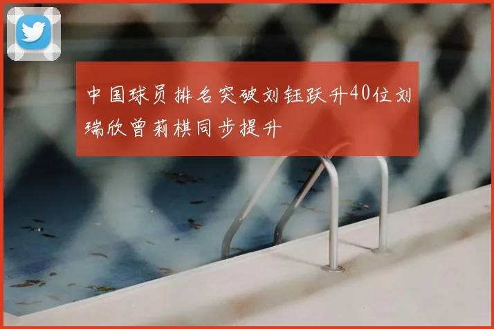 中国球员排名突破刘钰跃升40位刘瑞欣曾莉棋同步提升